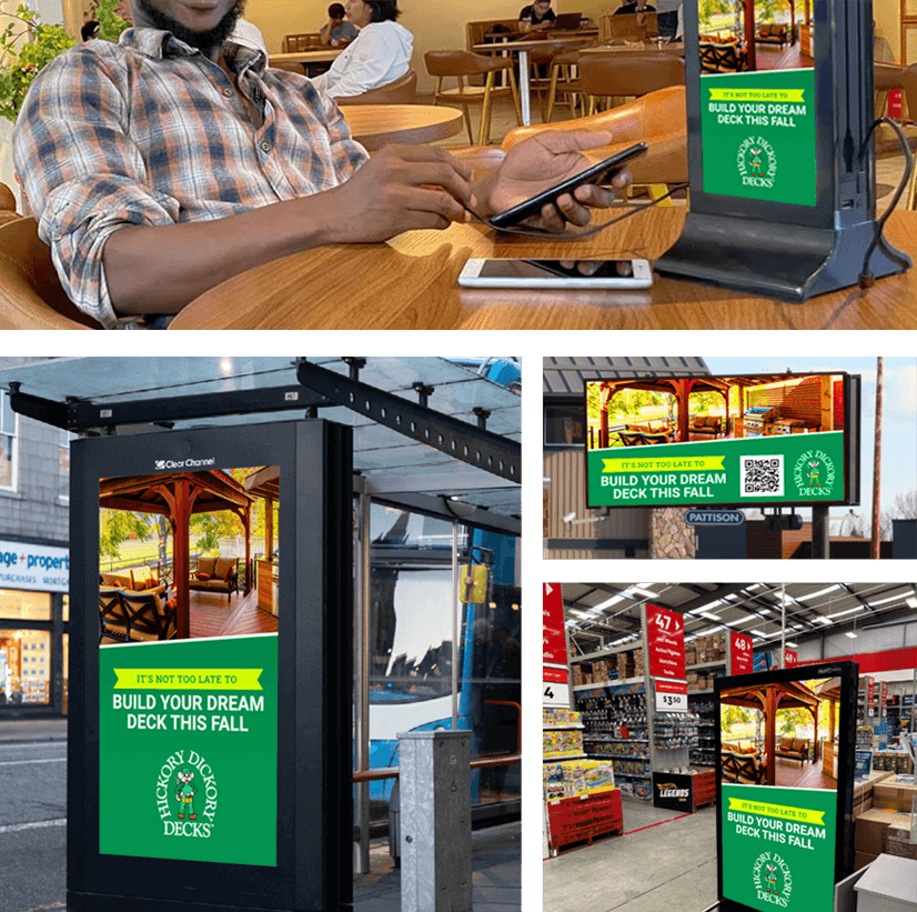 Digital Billboard Collage